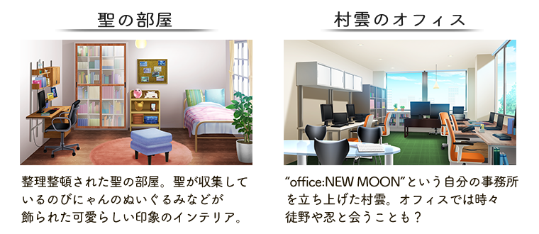 聖の部屋・村雲のオフィス