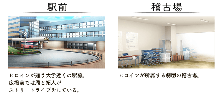 駅前・稽古場
